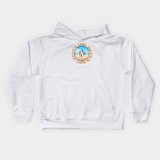 Sun Sand Sea Beach Kids Hoodie